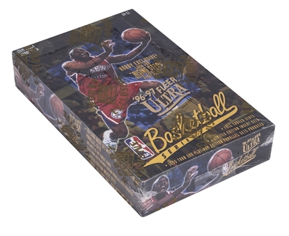 1996-97 Fleer Ultra Basketball Series 1 Unopened Hobby Box